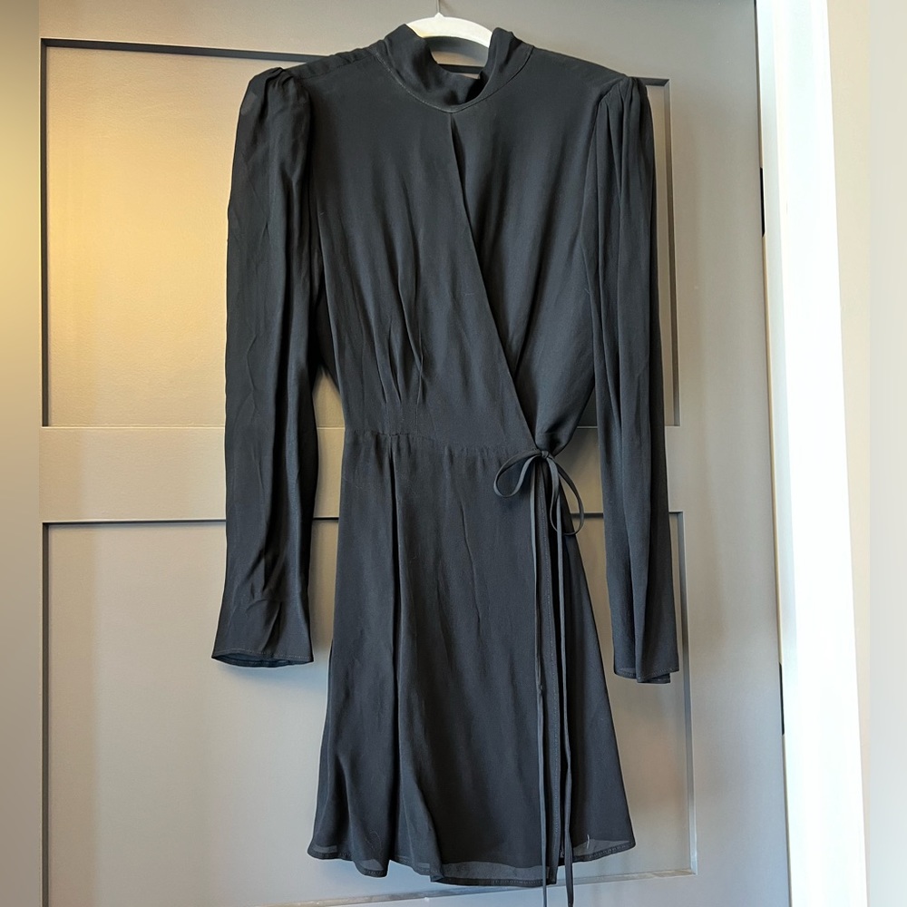 Reformation short black dress - size M